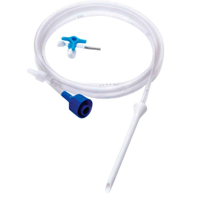 Catéter de drenaje toráxico 10fr + guía